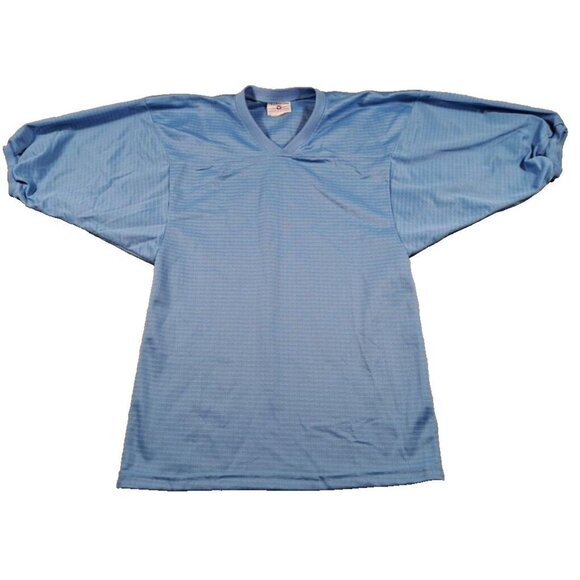 Teamwork Other - Teamwork Athletic Football Jersey Adult M 38-40" Mesh Blue Blank USA Blokecore